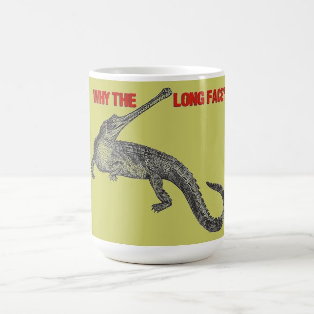 Gharial Humour Coffee Mug (Center)