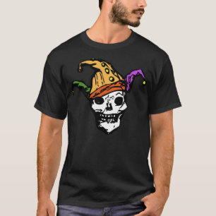 Ghastly Jester Skull T-Shirt