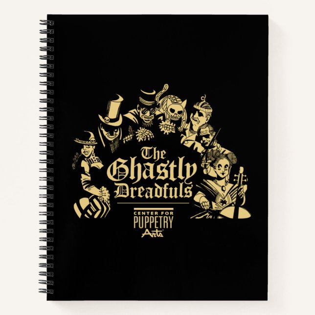Ghastly Spiral Notebook (Front)