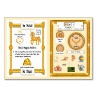 Ghel - Gold Horn Unicorn Trading Card