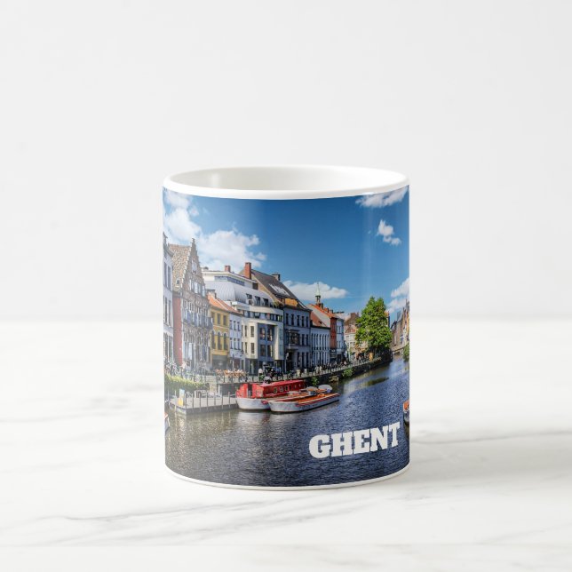 Ghent - Belgium Coffee Mug (Center)
