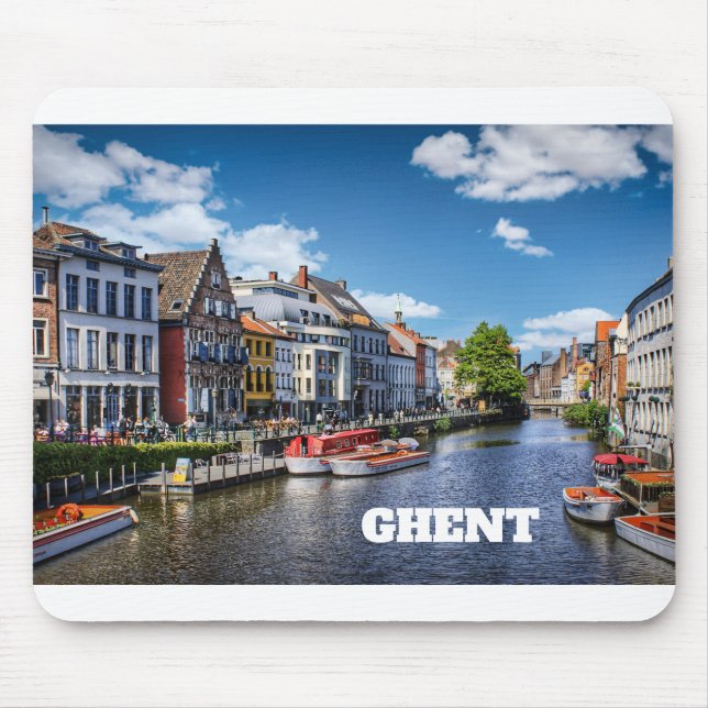 Ghent - Belgium Mouse Pad (Front)