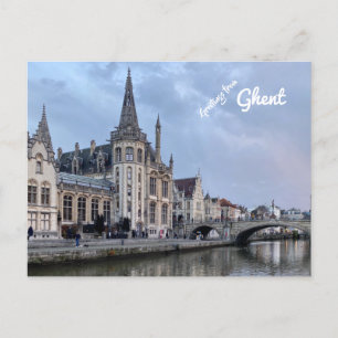 Ghent, Belgium. Postcard