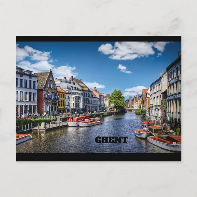 Ghent - Belgium Postcard (Front)
