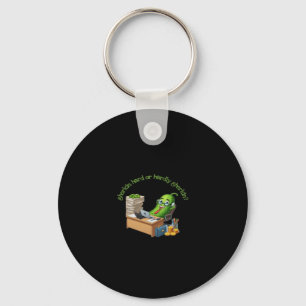 Gherkin Hard Or Hardly Gherkin Key Ring
