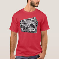 Ghetto Blaster Hip Hop 80s 90s Street Gangster Rap