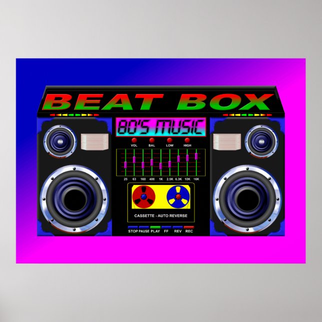 Ghetto Blaster Print 1 (Front)