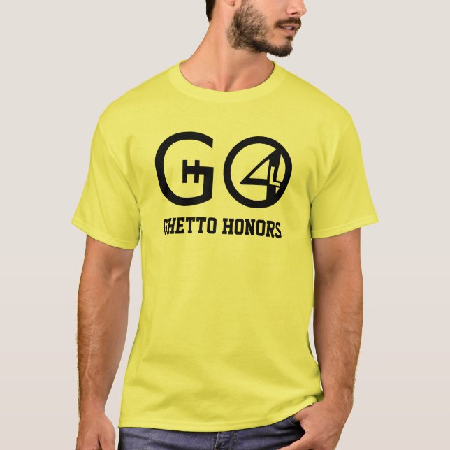 Ghetto Honours Shirt (Light Colours) (Front)