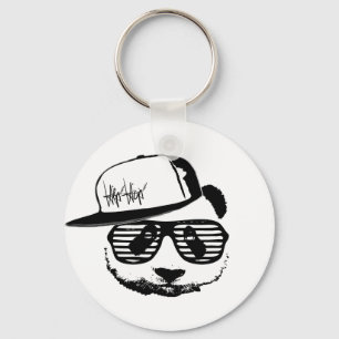 Ghetto panda key ring