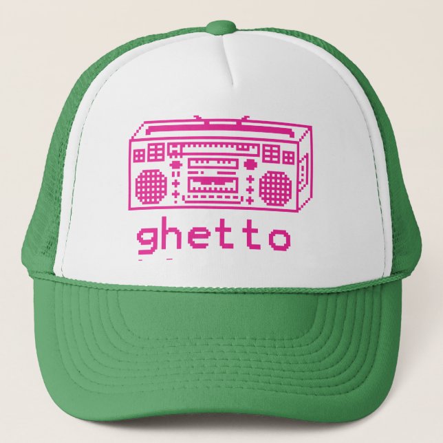 ghetto trucker hat (Front)