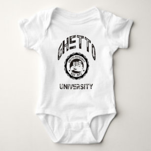 Ghetto University Baby Bodysuit