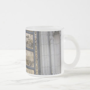 Ghiberti Doors Frosted Glass Coffee Mug