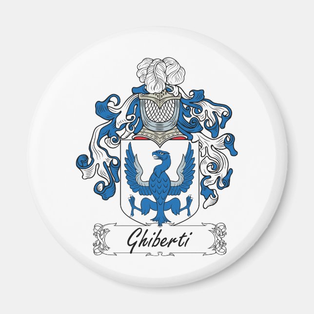 Ghiberti Family Crest Magnet (Front)