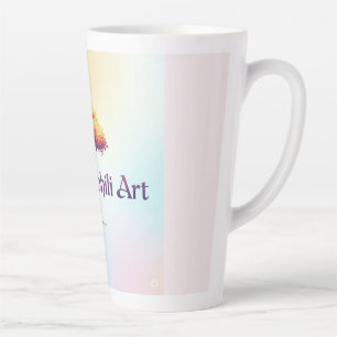 Ghibhili Art: Where Imagination Takes Root Latte Mug