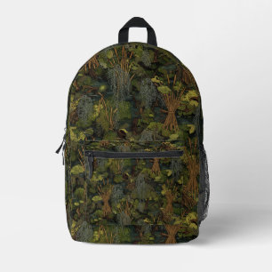 Ghillie Suit Pattern Swamp Terrain  Printed Backpack