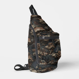 Ghillie Suit Rocky Terrain Pattern Sling Bag