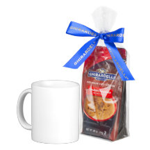 GHIRADELLI HOT CHOC. AND A HOT COCO MUG