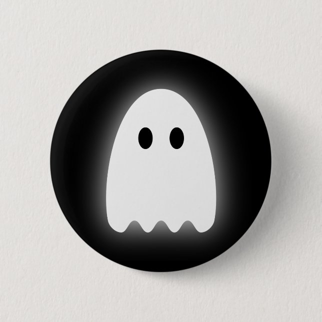 Ghost 6 Cm Round Badge (Front)