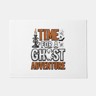 Ghost Adventure Halloween Vintage Typography Desig Doormat