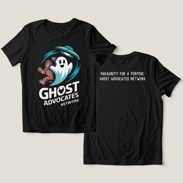 Ghost Advocates Network Women's Shirt (Design Front & Back)