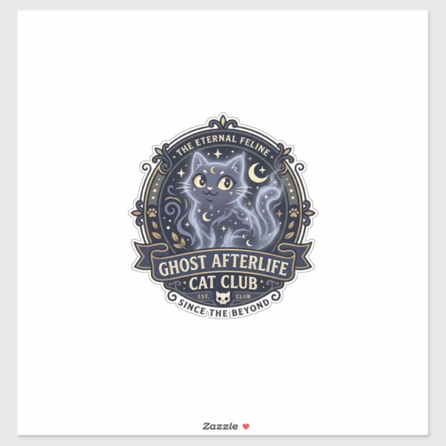 Ghost Afterlife Cat Cat Dad Gift Idea - Ghost Afte (Sheet)