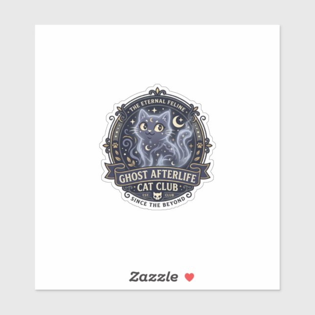 Ghost Afterlife Cat Cat Dad Gift Idea - Ghost Afte (Sheet)