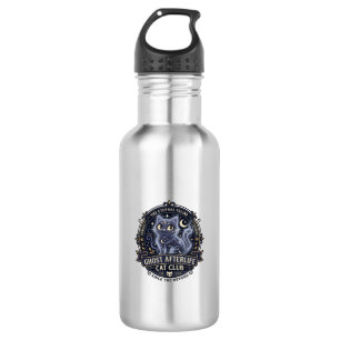 Ghost Afterlife Cat Cat Dad Gift Idea - Ghost Afte 532 Ml Water Bottle