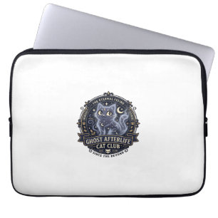 Ghost Afterlife Cat Cat Dad Gift Idea - Ghost Afte Laptop Sleeve