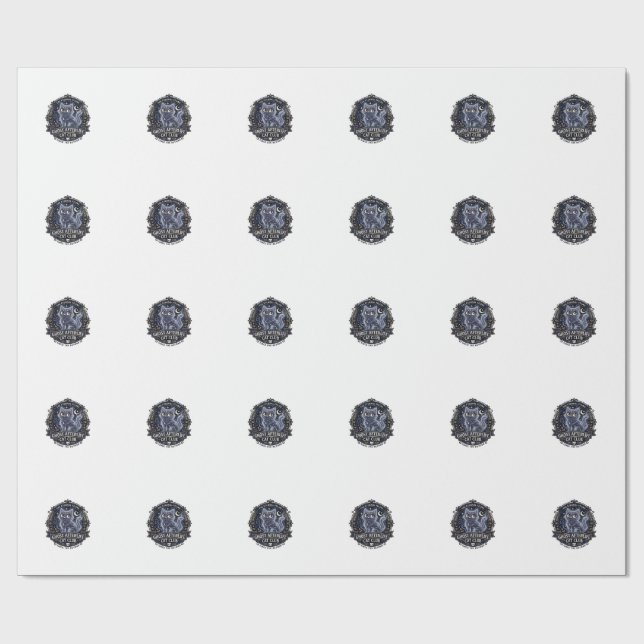 Ghost Afterlife Cat Cat Dad Gift Idea - Ghost Afte Wrapping Paper (Flat)