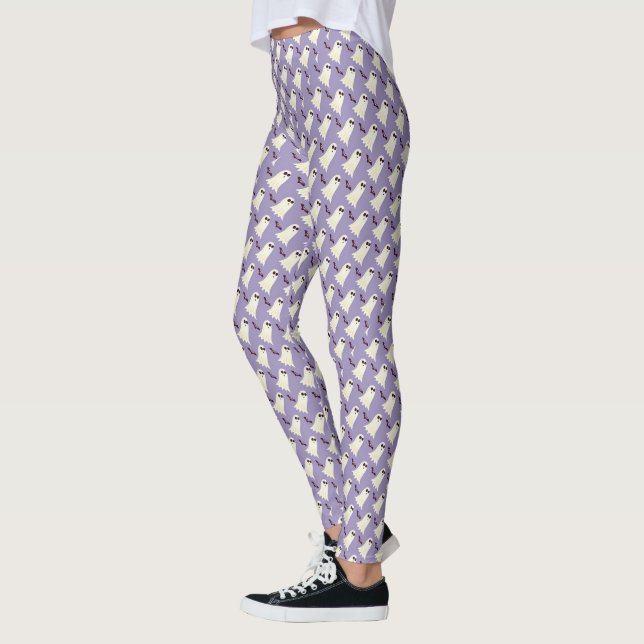 Ghost and Bats Leggings (Left)