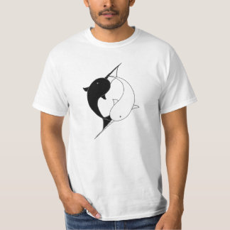 Ghost and Ninja Narwhals T-Shirt