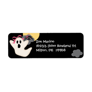 Ghost and Spider Return Address Labels