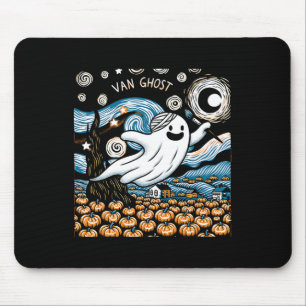 Ghost Art Teacher Halloween 2 Mouse Pad