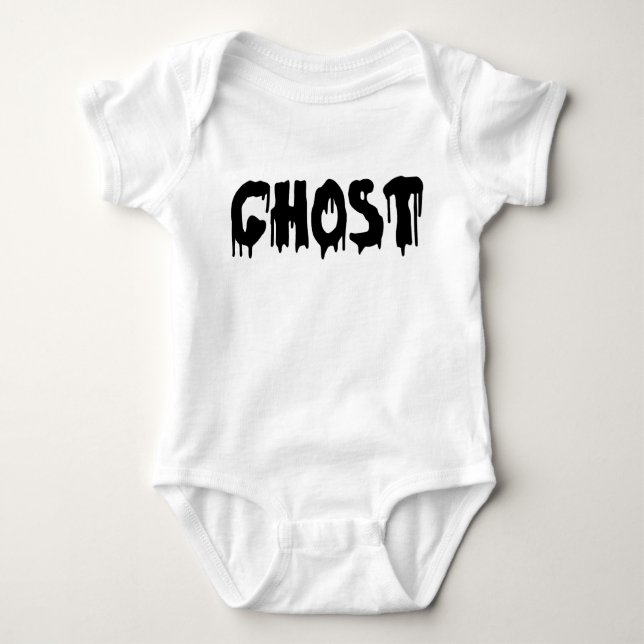 Ghost Baby Bodysuit (Front)
