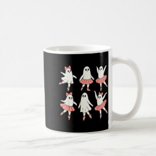 Ghost Ballerina Ballet Dance Teacher Halloween Cos Coffee Mug