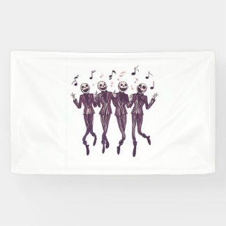 Ghost Barbershop Quartet Banner