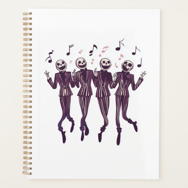 Ghost Barbershop Quartet Planner (Front)