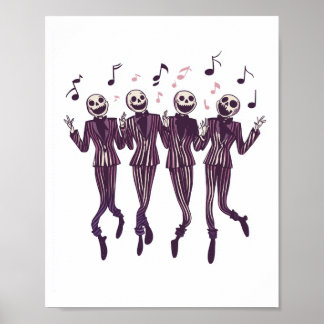 Ghost Barbershop Quartet Poster