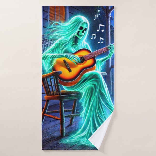 Ghost  bath towel (Bath Towel)