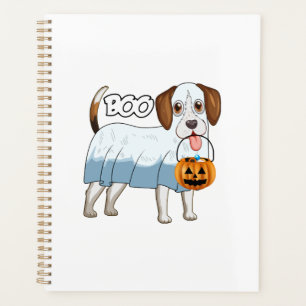 Ghost Beagle Halloween Dog Planner