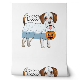 Ghost Beagle Halloween Dog Wallpaper