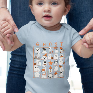 Ghost Bingo  Baby Bodysuit