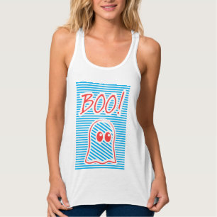 Ghost, Boo!, funny, cute, Singlet