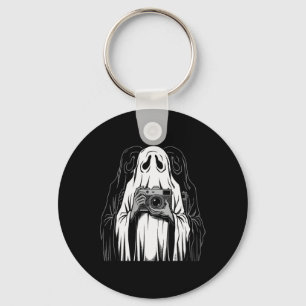Ghost Boo Photography Art Halloween Fans Photograp Key Ring