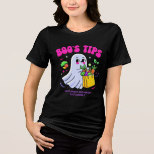 ghost, boo Tri-Blend shirt