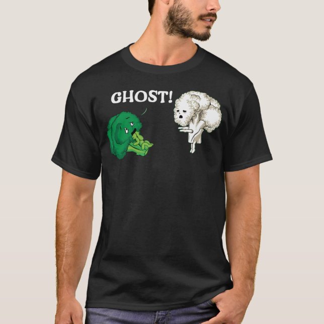 Ghost Broccoli T-Shirt (Front)