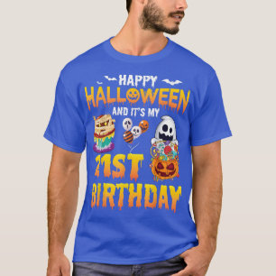 Ghost Candy Corns Cake Happy Halloween Its My 21st T-Shirt