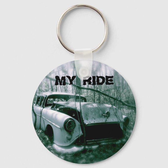 Ghost car keychain (Front)