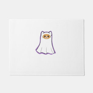ghost cat Classic T-Shirt_3 Doormat