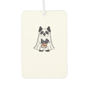 Ghost Cat Classic T-Shirt Car Air Freshener
